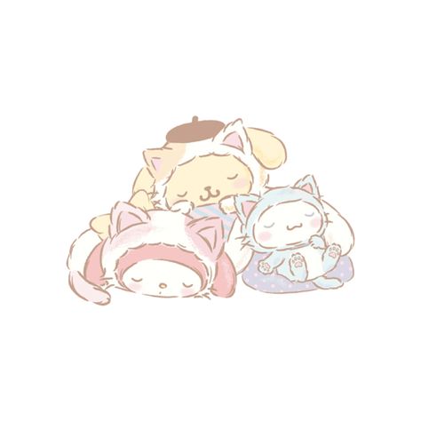 My melody pompompurin cinnamoroll sanrio icon cute Cute Sanrio Wallpaper Ipad, Cinnamoroll And Friends, Kawaii My Melody, Paper Cartoon, Sanrio Danshi, Paper Cute, Cartoon Kawaii, Karakter Disney, Cute Kawaii Animals