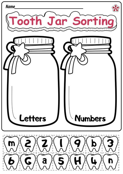 Dental Health Worksheets for Preschool and Kindergarten | TeachersMag.com Dental Health Worksheets, Dental Health Preschool Activities, Dental Health Preschool Crafts, Dental Health Crafts, Dental Health Week, Dental Health Preschool, Health Worksheets, Dental Health Activities, Dental Health Month