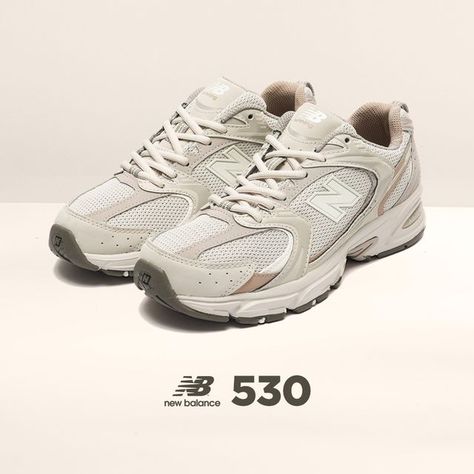 JD Sports Malaysia on Instagram: "Neutral Tones Only ✨ Cop your the latest pair of Women's @newbalance 530 at JD today! Available in store and on the App Only. FREE Delivery with JD Online! #JDSportsMY" Neutral Tone Womens Fashion, Best New Balance Shoes Women, New Balance Neutral, Neutral Sneakers Women, Sneaker Essentials, Asics Shoes Women, Latest Shoes For Women, Neutral Sneakers, Heels Boots Outfit