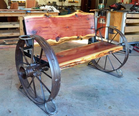 Buggy Bench, Colorado Beetle, Wagon Wheel Bench, Wagon Wheel Decor, Wooden Wagon Wheels, Metal Wagon, Antique Wagon, Wooden Wagon, Wheel Decor