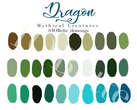 Mythical Creatures Series
Procreate custom color palette Dragon Color Scheme, Dragon Colors Palette, Medieval Fantasy Color Palette, Color Palette Fairy Tale, Dragon Color Palette, Forest Fairy Color Palette, Animal Ideas, Drawing Things, Palette Design