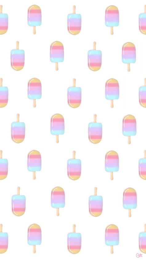 Candy Wallpaper Aesthetic, Popsicle Background, Wallpaper Cute Pastel, Popsicle Wallpaper, Hd Aesthetic, Ice Cream Wallpaper, Candy Background, Iphone Background Quote, 16 Wallpaper