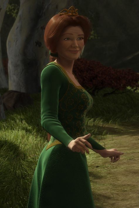 Princess Fiona Wallpaper, Fiona Shrek, Non Disney Princesses, Dreamworks Characters, Aaliyah Pictures, Princess Fiona, Blue Butterfly Wallpaper, Hot Halloween Outfits, Human Icon