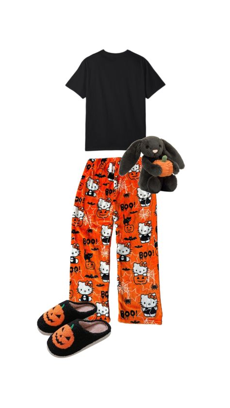 #autumn #halloween #pumpkin #pyjamas #inspo #fall #aesthetic Halloween Pyjamas, Halloween Pajamas, Autumn Halloween, Lazy Day Outfits, Fall Aesthetic, Cute Everyday Outfits, Halloween Pumpkin, Cute Halloween, Everyday Outfits