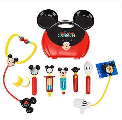 Amazon.com: Disney Mickey Mouse Clubhouse Mickey Mouse Doctor Play Set: Toys & Games Doctor Play, Doctor Play Set, Mickey Mouse Toys, Disney Mickey Mouse Clubhouse, Play Sets, Half Birthday, Mickey Birthday, Boy Toys, Mickey Mouse Clubhouse