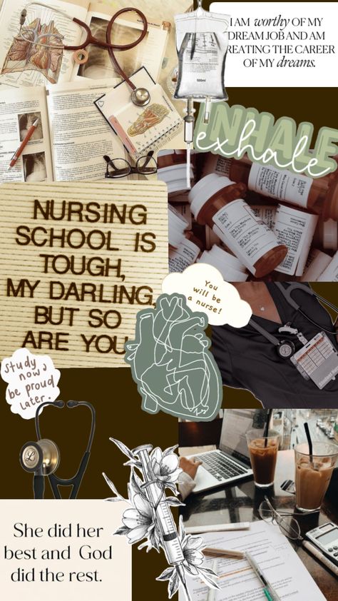 Nude Wallpapers Aesthetic, Nursing Students Wallpaper, Nursing Wallpaper, Nursing Study Tips, Nursing School Inspiration, School Life Quotes, Job Motivation, Nursing Motivation, Nursing School Motivation