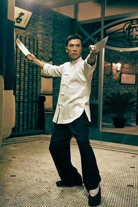 Ip Man 3 Donnie Yen Ip Man, Ip Man 3, Butterfly Swords, Ip Man 4, Wing Chun Kung Fu, Martial Arts Film, Kung Fu Movies, Double Butterfly, Donnie Yen