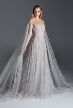 Paolo Sebastian, Fantasy Dresses, Fantasy Gowns, Fairytale Dress, Tulle Gown, Fantasy Dress, Best Wedding Dresses, Gorgeous Gowns, Dream Wedding Dresses