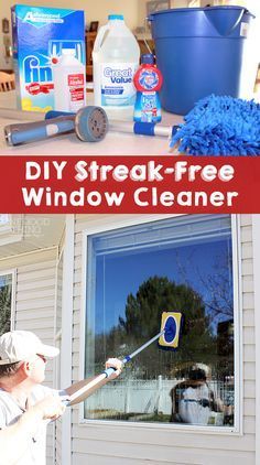 Window Washing, Cleaning Windows, One Good Thing By Jillee, Household Help, Cleaner Recipes, Washing Windows, Homemade Cleaning Products, Household Cleaning Tips, Cleaning Recipes