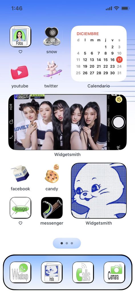 Phone Aesthetic Homescreen, Iphone Homescreen Layout, Aesthetic Homescreen Layout, Candy Messages, App Home Screen, App Design Layout, Y2k Phone, Aesthetic Homescreen, Iphone Home Screen Layout