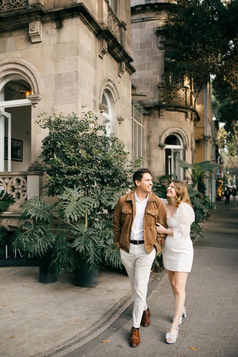 Romantic Urban Engagement Photo | Mexico City Engagement Photo Ideas | Mexico Engagement Photography. These romantic urban engagement photos couldn’t have turned out better. Get inspired with refined Mexico city engagement photos, urban engagement photoshoot ideas, colorful engagement photos ideas, and summer engagement photos in Mexico city. Book Eager Hearts Photography Co. for your romantic Mexico City engagement photoshoot at eagerheartsphotography.com Mexico City Engagement Photos, Urban Engagement Photoshoot, Engagement Photos City Casual, Save The Date Photo Shoot, Mexico City Photography, Street Couple, Hearts Photography, Destination Engagement Photos, Urban Engagement Photos