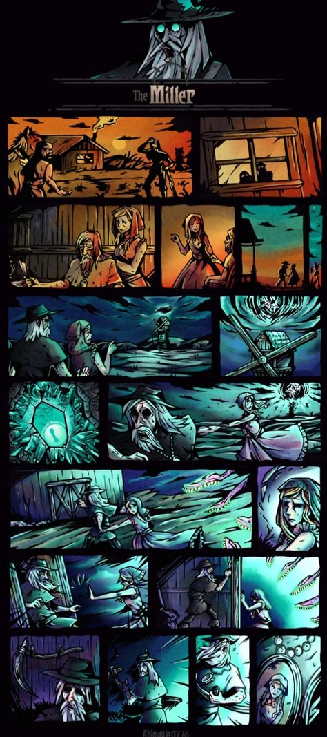 Darkest Dungeon Comic, Darkest Dungeon Abomination, Hunters Mark, Darkest Dungeon Art, Cult Games, Dungeon Art, Dark Basement, Dnd Stories, Indie Game Art