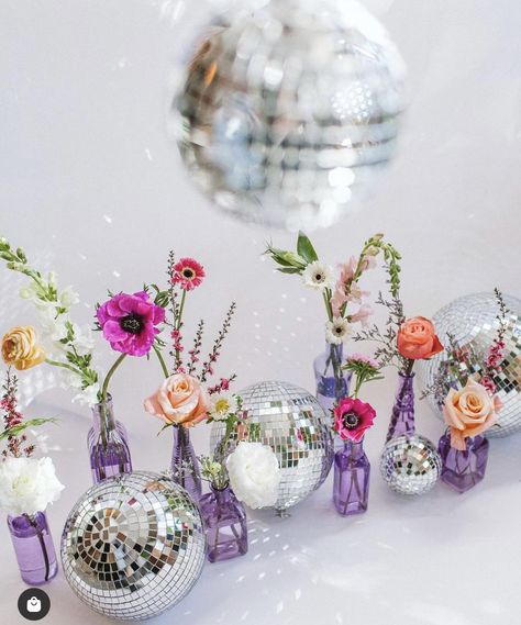 25 Birthday, Disco Birthday Party, Disco Theme, 29th Birthday, Disco Balls, Wedding Vibes, Disco Party, Grad Parties, Disco Ball