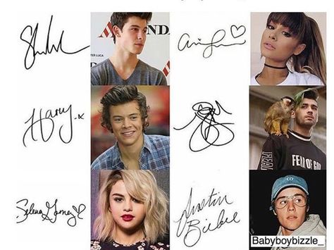 😍😍😍😍 Justin Bieber Signature, Justin Bieber Lyrics, Justin Bieber Funny, Celebrity Autographs, Beiber Fever, Auto Graphics, Cute Middle School Outfits, Bieber Fever, Middle School Outfits