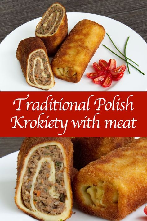 Easy Polish Recipes, Polish Food Traditional, Eastern European Recipes, Foreign Food, Meat Recipe, Ukrainian Recipes, Hungarian Recipes, Polish Recipes, European Food