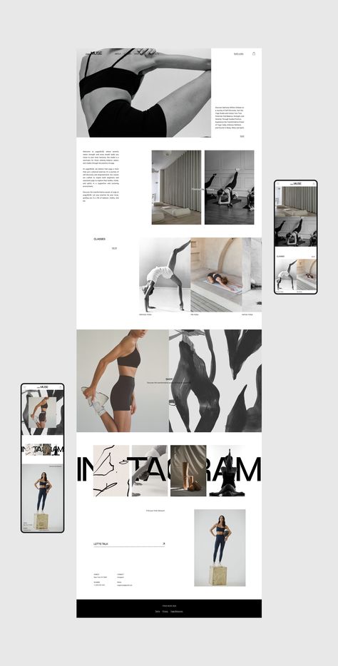 Yoga Studio Marketing, Yoga Website Inspiration, Pilates Studio Website, Yoga Studio Website Design, Pilates Website Design, Creative Studio Website, Hero Image Web Design, Yoga Studio Branding, Yoga Instagram Feed