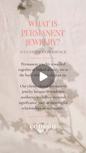 Coucou Jewelry Co. offers a premium custom jewelry experience for pop ups, private events, birthdays, weddings and more! Permanent Jewelry, Pop Ups, Hand Chain, Rings Bracelets, Anklet Jewelry, Private Event, Holiday Parties, Custom Jewelry, Anklets