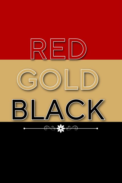 Gold Branding Design, 18th Birthday Party Themes, Colorful Website, Pop Art Colors, Black Color Palette, Desain Editorial, Gold Color Palettes, Red Colour Palette, Gold Color Scheme