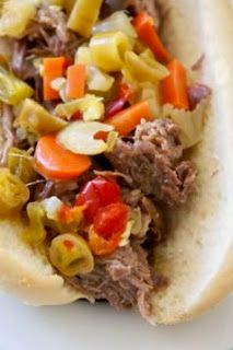 Portillo Italian Beef Recipe, Italian Beef Sandwiches With Giardiniera, Italian Beef Crockpot Giardiniera, Italian Beef Sandwiches With Deli Meat, Chicago Beef Sandwich Recipe Slow Cooker, Portillos Italian Beef Recipe, Portillos Italian Beef Recipe Copycat, Chicago Beef Sandwich Recipe, Portillos Beef Recipe