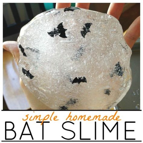 Halloween Slime, Halloween Science, Halloween Preschool, Steam Activities, Theme Halloween, Art Halloween, Kid Crafts, Halloween Activities, Halloween Bats