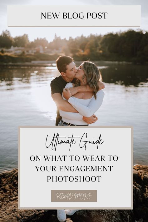 Engagement Photos Outfits 2023, Engagement Photo Clothing Ideas, Black And White Outfits For Engagement Photos, Engagement Photo Must Haves, April Engagement Photos Outfit, Engagement Photoshoot Outfit Spring, Save The Date Photo Outfit Ideas, Neutral Engagement Photos Outfit Ideas, Engagement Photos Outfits September