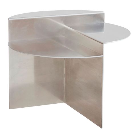 Rivet side table, aluminium Frama Rivet, Laser Cut Aluminum, Sculptural Furniture, Aluminum Sheets, Modern Dining Room Tables, Aluminum Siding, Welding Table, Versatile Furniture, Side Coffee Table