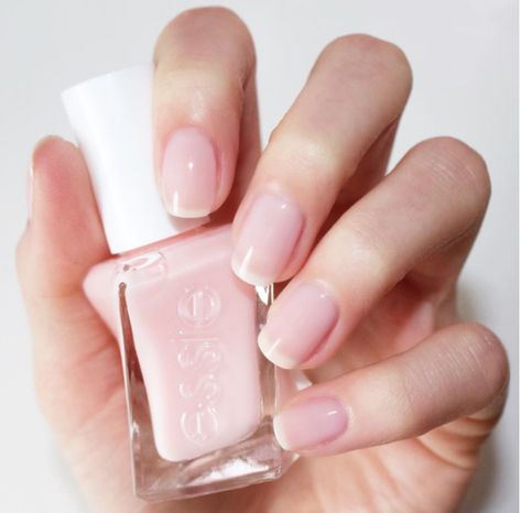 sparkly & sassy - essie: close your eyes. lose yourself in... Essie Sheer, Pink Essie, Sheer Nails, Essie Nail Colors, Summer Nail Polish, Nagellack Trends, Essie Gel Couture, Gel Couture, Essie Gel