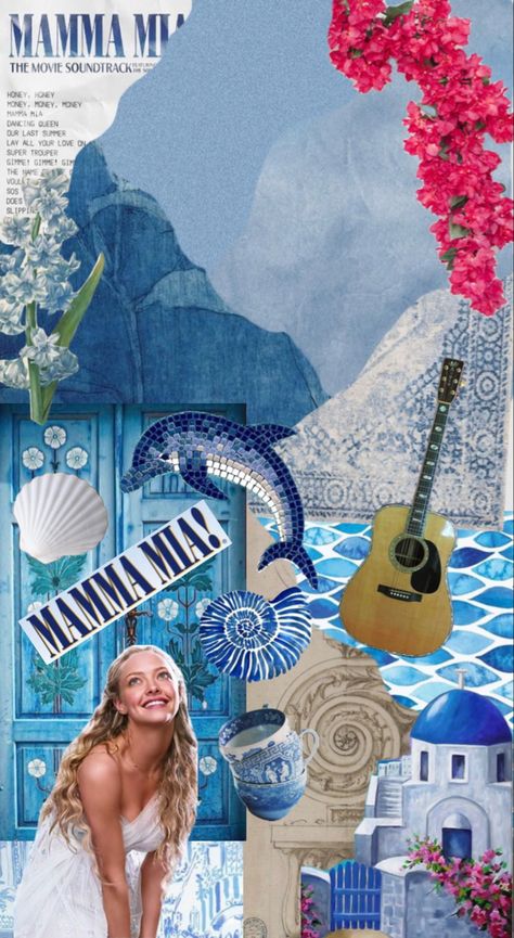 Mamma Mia Aesthetic Wallpaper, Mamma Mia Wallpaper, Mia Wallpaper, Mamma Mia Aesthetic, 17th Birthday Party Ideas, Mia Aesthetic, Aesthetic Wallpaper Lockscreen, 17th Birthday Ideas, Cute Summer Wallpapers