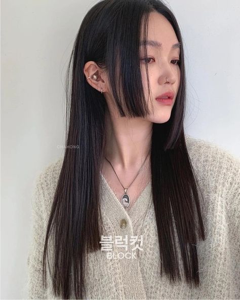 Hime Cut Long Hair No Bangs, Hime Haircut Without Bangs, Hime Haircut No Bangs, Hime Cut No Bangs, Hime Cut Without Bangs, Hime Cut Hairstyles, Hime Cut Long Hair, Hime Haircut, Hair Without Bangs