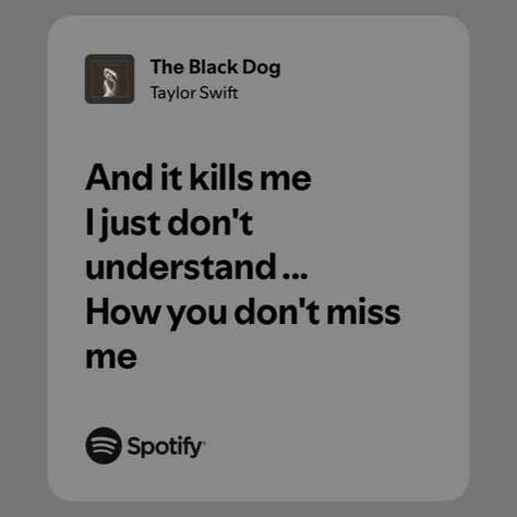 The Black Dog The Black Dog Lyrics, Taylor Swift Spotify, Writing Songs Inspiration, Edit Collage, Songs That Describe Me, Funny Feeling, Meaningful Lyrics, Inspirational Songs, Spotify Lyrics