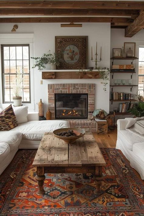 Southwest Inspired Living Room, Boho Living Room Ideas, Spanish Home Decor, Deco Boheme, Dreams Into Reality, Next Home, Boho Living, Inspired Living, Boho Living Room