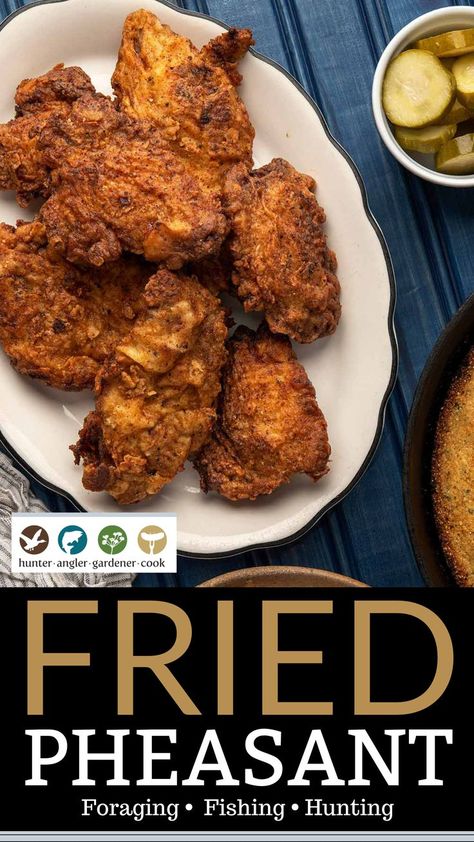 How To Cook Pheasant Recipes, Game Bird Recipes, Fried Duck Recipes, Smoked Pheasant Breast Recipes, Fried Pheasant Recipes, Pheasant Recipes Baked, Pheasant Nuggets, Smoked Pheasant Recipes, Pheasant Breast Recipes