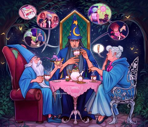 Fairy Godparents, Kingdom Hearts Funny, Kingdom Hearts Wallpaper, Disney Kingdom Hearts, Disney Crossover, Kingdom Hearts Fanart, Disney Kingdom, Kingdom Hearts Art, Kingdom Heart