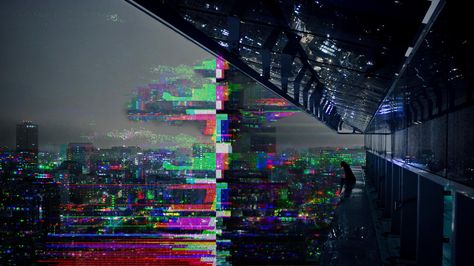 Remembering What Her City Used to Look Like. - Imgur Dark Glitch Wallpaper, Glitch Image, Wallpaper For Desktop, R Wallpaper, Glitch Wallpaper, Wallpaper Dekstop, Aesthetic Desktop Wallpaper, Glitch Art, Black Aesthetic Wallpaper