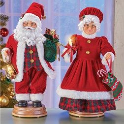 Mr And Mrs Claus, String Ball Lights, Christmas Tabletop Decor, Santa Suits, Cool Gifts For Kids, Collections Etc, Different Holidays, Festive Treats, Holiday Crafts Christmas