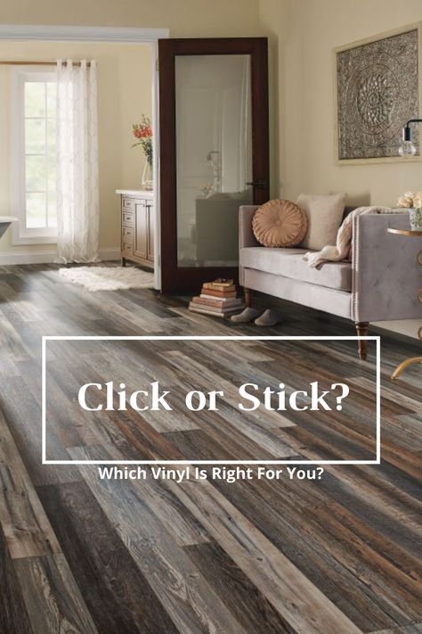 Click And Lock Vinyl Flooring, Glue Down Vinyl Plank Flooring, Floating Vinyl Flooring, Click Lock Flooring, Bathroom Vinyl, Plank Tiles, Click Flooring, Patterned Tile, Lvp Flooring