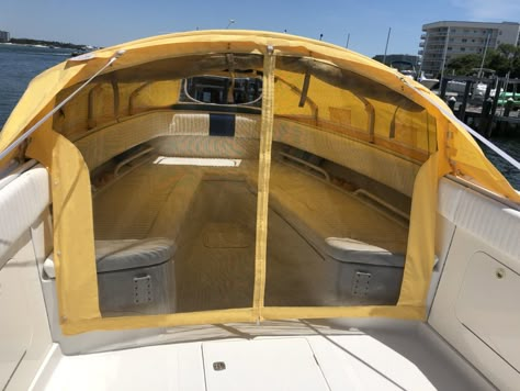 Boat Organization, Boat Canopy, Boat Console, Pontoon Boat Covers, Pontoon Boat Accessories, Tent Camping Hacks, Center Console Boats, Boat Restoration, Diy Boat