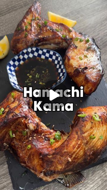 4,440 likes, 133 comments - thetastebud on February 21, 2024: "One of my favorite dishes to order from a Japanese restaurant is Hamachi Kama or broiled yellowtail collar. The neck area is the fattiest...". Yellowtail Collar Recipe, Hamachi Kama, Air Fry, Japanese Restaurant, Sushi Rolls, Sesame Oil, The Fish, Soy Sauce, Sea Salt