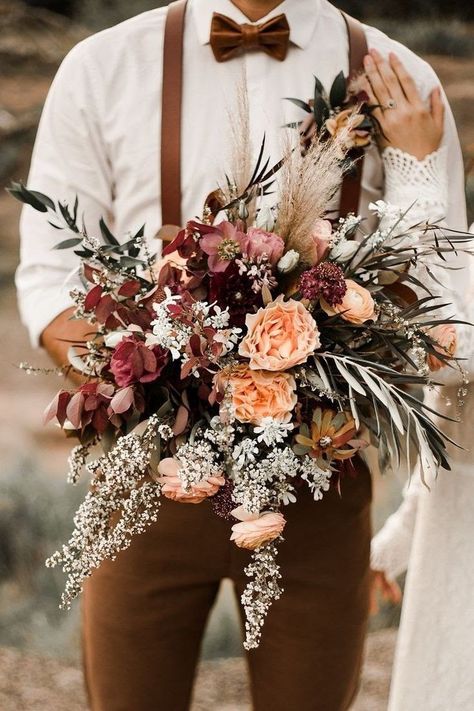 Wedding Color Trends, Fall Wedding Bouquets, Fall Wedding Flowers, Future Wedding Plans, Cute Wedding Ideas, Fall Wedding Colors, Fabulous Fall, Wedding Mood, Elopement Inspiration