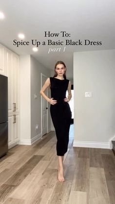 Black Sheath Dress Outfit, How To Dress Up A Black Dress, Black Dress With Pearls Necklace, Little Black Dress Outfit Party, Little Black Dress Accessories, Styling A Black Dress, Dress With Pearl Necklace, Sheath Dress Outfit, Chanel Little Black Dress