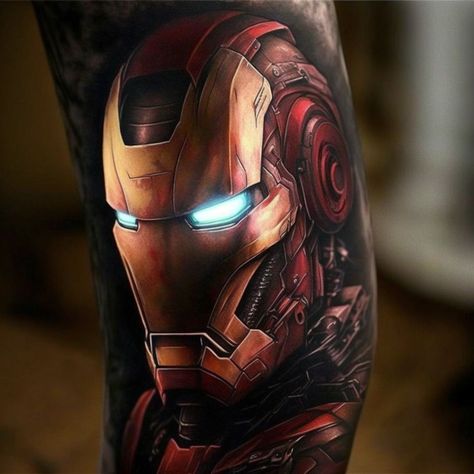 Ironman Tattoo Marvel, Uncharted Tattoo, Sean Tattoo, Ironman Mask, Ironman Tattoo, Lego Tattoo, Iron Man Tattoo, Spiderman Tattoo, Rose Shoulder Tattoo