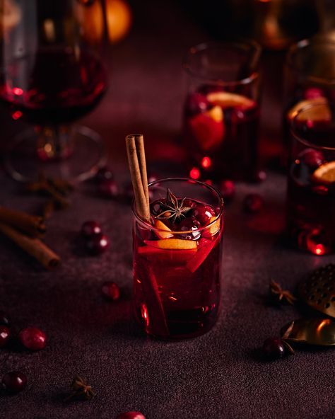 It's time to relax amidst the whirlwind of festivities this holiday season. Wind down with a winter nightcap like this delectable Spiced Cranberry Boulevardier by @gourmetglow, served in our Silo Glassware! 🥃✨️ Find the recipe on our Instagram! ➡️ @farmhousepottery Mocktail Cranberry, Cranberry Syrup, Cranberry Mocktail, Xmas Cocktails, Anise Star, Holiday Mocktail, Boulevardier, Whisky Cocktails, Cocktail Photography