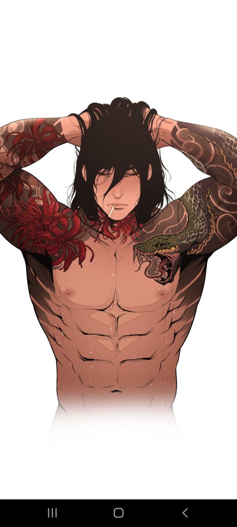 Midnight Poppy Land, Pfp Cool, Anime Oc Male, Demon Tanjiro, Male Demon, Tatto Boys, Sero Hanta, Yakuza Anime, Yakuza Tattoo