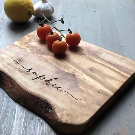 For absolutely any occasion or event. Sustainably sourced. Expertly engraved. Live Edge Charcuterie Board, Cheeseboard Gift, Engraved Cheese Board, Personalised Chopping Board, Personalized Cheese Board, Wood Cheese Board, Wood Serving Board, Wood Boards, Olive Trees