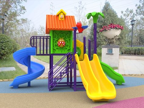 Play Equipment Outdoor, Outdoor Playground Equipment, Playground Equipment Design, Kids Outdoor Playground, Old School Playground Equipment, Playground Toys, School Playground Equipment, Children's Playground Equipment, Playground Set