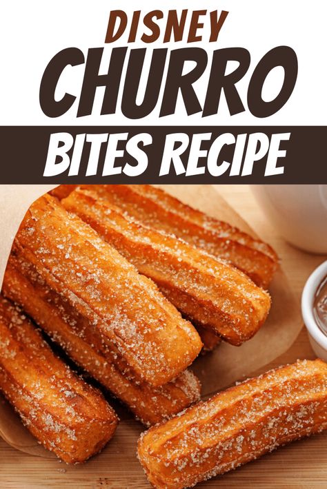 Bring the taste of Disney right into your kitchen with these tasty churro bites. Recipe shared directly from Disney. Churro Bites Recipe, Disney Dole Whip Recipe, Disney Dole Whip, Churro Bites, Dole Whip Recipe, Churros Recipe, Cooking Thermometer, Favorite Dips, Dole Whip