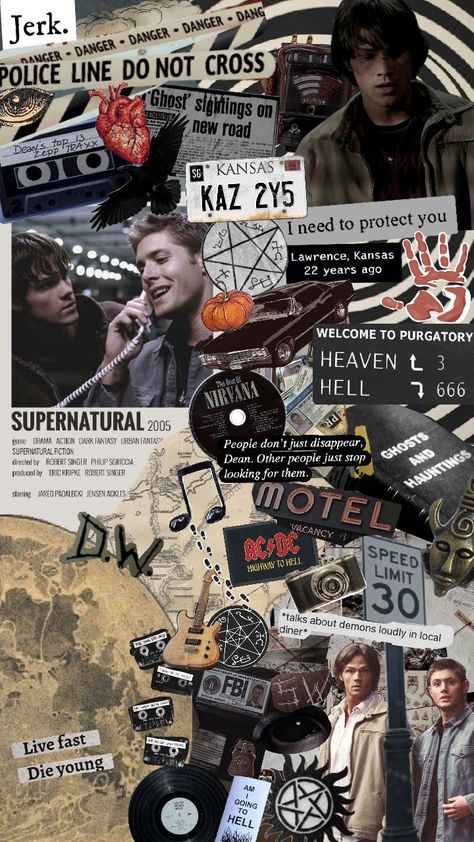 #supernatural #deanwinchester #samwinchester Subtle Supernatural Wallpaper, Supernatural Collage Wallpaper, Supernatural Collage, Supernatural Wallpaper Aesthetic, Supernatural Wallpaper Iphone, The Proposal Movie, Sam E Dean Winchester, Supernatural Fanfiction, New Girl Tv Show