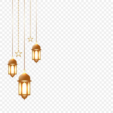 Eid Elements, Ramadhan Design, Islamic Lamp, Lamp Clipart, Png Islamic, Isra Miraj, Lantern Illustration, Islamic Lantern, Space Art Gallery