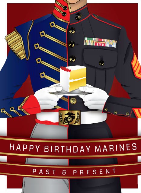 _Card Shop: Happy Birthday Marines Past and Present, (Pkg of 6) Happy Birthday Marines, Usmc Birthday, Marine Corps Wife, Usmc Love, Usmc Mom, Usmc Wife, Marine Corps Birthday, Marine Love, Once A Marine