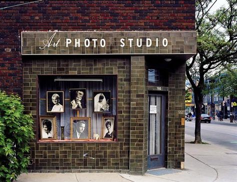 The decline of analog photography is an undeniable topic these days. Luckily, Canadian photographer Robert Burley has taken action to capture some of the last remaining spaces that represent yesterday's photography. The Disappearance of Darkness: Photography at the End of the Analog Era is his new book published by Princeton Architectural Press that chronicles the places and events that signify this transition. Photo Studio Design, Kodak Moment, Analog Photography, Camera Film, Photography Series, Shop Front, News Studio, Last Days, Dark Photography